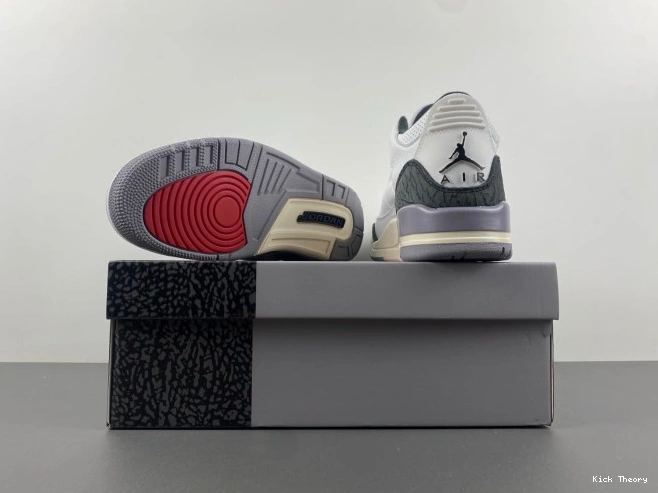 Kick Theory Jordan CT8532-106 Grey 3 Air Cement 0729